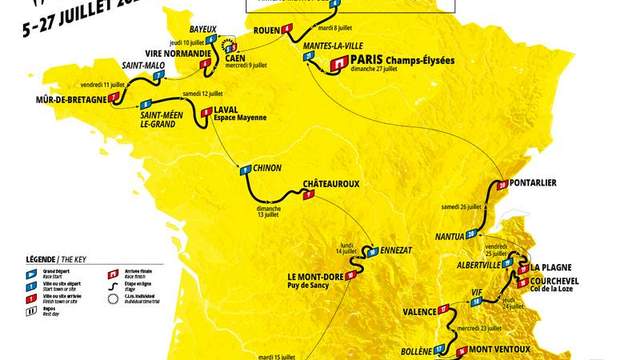 TDF 2025 - All Stages